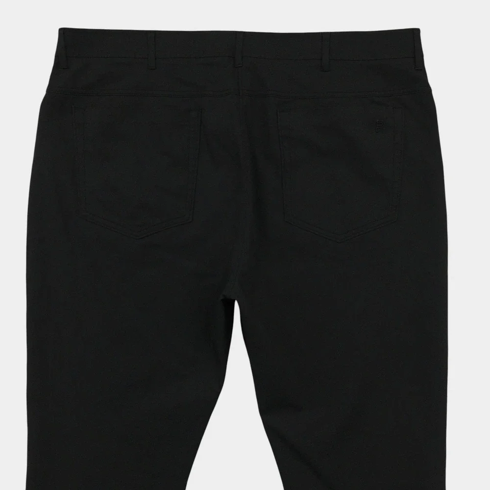 Public Rec Work to Play Pants Black Mens 38x34 Five Pocket Performance Trousers